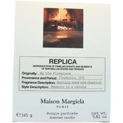 Maison Margiela Fragrance Replica Scented Candle By The Fireplace 165 G
