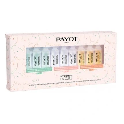 Payot Paris My Period La Cure 9 Ampoules Of 15Ml Facial Tonics