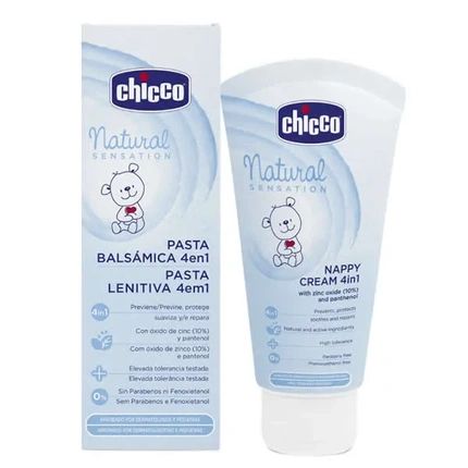 Chicco Chicco Natural Sensation Nappy Cream 4 In 1 100Ml