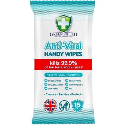Green Shield Anti-Viral Handy Wipes