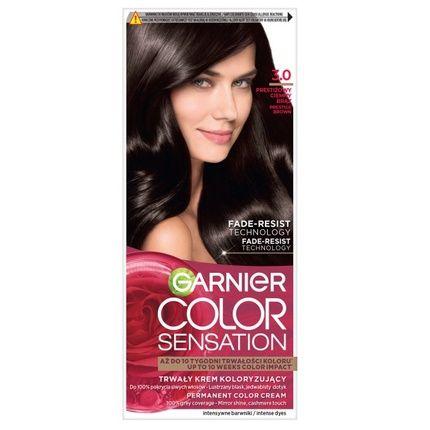 Garnier Color Sensation Hair Color 3.0 Prestigious Dark Brown