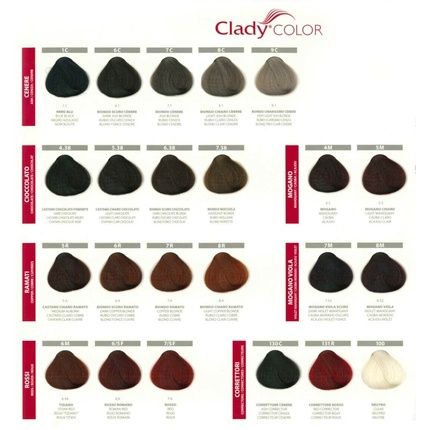 Cream Died Clady Professional Coloration Hair Color Dye