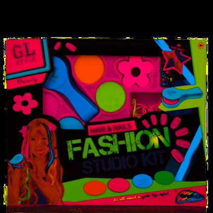 Gl Style Girls Hair And Nails Fashion Studio Kit - Image 3