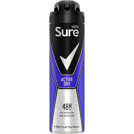 Sure Men Active Anti-Perspirant Deodorant Spray 150Ml