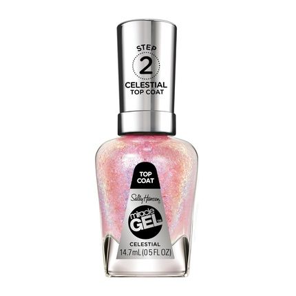 Sally Hansen Miracle Gel Nail Polish Top Coat Celestial Iv 15Ml