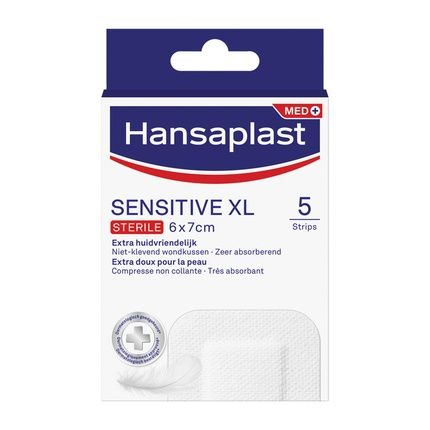 Hansaplast Sensitive Xl 5 Pcs