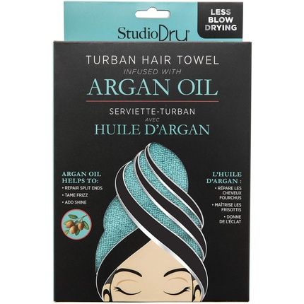 Turban Towel With Argan Oil Studio Dry - Image 3
