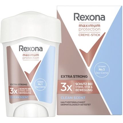 Rexona Maxpro Clean Scent Women'S Maximum Protection Deodorant Stick 45Ml - Image 3