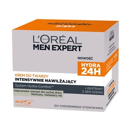 L'Oreal Men Expert Hydra 24H Intensively Moisturizing Face Cream 50Ml