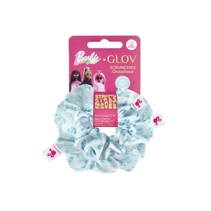 Barbie Glov Hair Scrunchies For Girls Satin Hair Bands Set Of 3 Blue Panther - Image 3