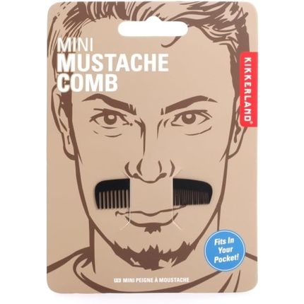 Kikkerland Mini Moustache Comb - Image 3