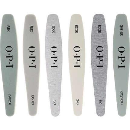 Opi Manicure And Pedicure File Set Sample Pack Nail Files 6 Pieces