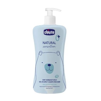 Chicco Natural Sensation Gel And Shampoo 500Ml