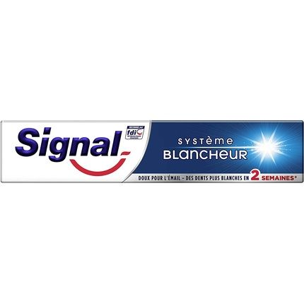 Signal Dentifrice Systeme Blancheur Natural Whitening Remineralizing Toothpaste 75Ml Tube