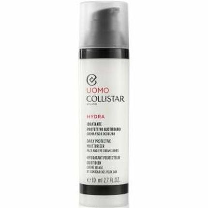 Collistar Uomo Daily Protective Moisturizer 80Ml Daily Moisturizing Cream For Dry And Sensitive Skin