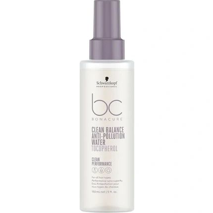 Schwarzkopf Bc Clean Balance Antipollution Water Spray 150Ml - Image 4