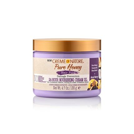 Creme Of Nature Acai Hair Cream Honey And Acai Collection 4.7Oz 12 Ounce