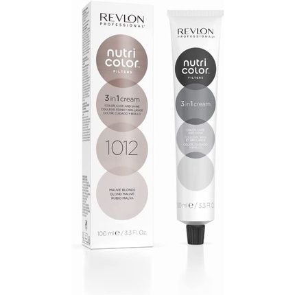 Revlon Professional Nutri Color Filters Metallic Semi-Permanent Hair Color 1012 Mauve Blonde 100Ml