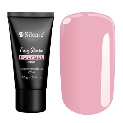 Silcare Easy Shape Polygel Acrylic Gel For Nails Pink 30G