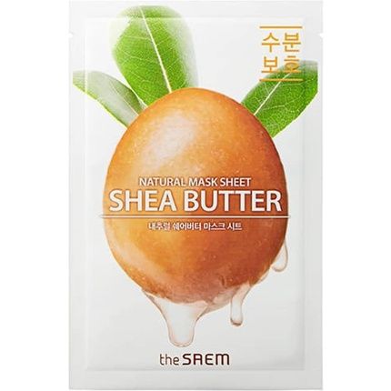 Natural Shea Butter Mask Sheet 21Ml