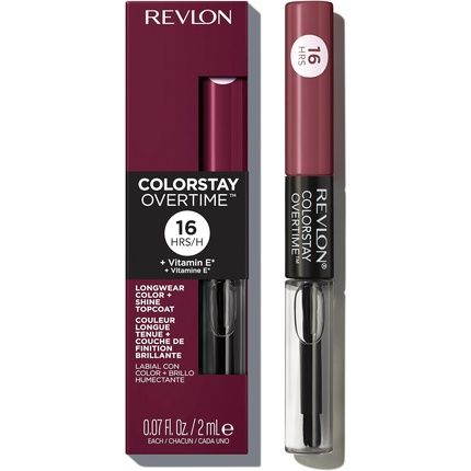Revlon Colorstay Overtime Lipcolor 270 Relentless Raisin 0.07 Fl. Oz. 2 Ml