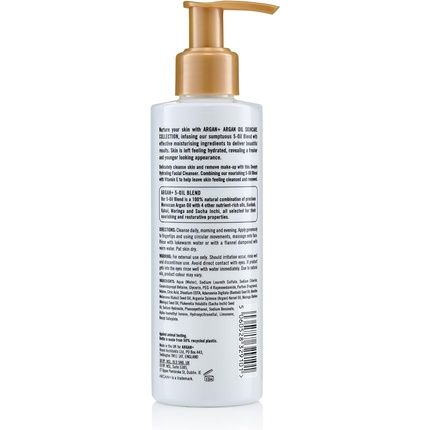 Argan Deeply Hydrating Facial Cleanser Moroccan Argan Oil Cleansing Balm 200Ml