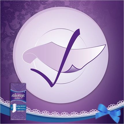 Always Dailies Extra Protect Long Plus Panty Liners - Image 3