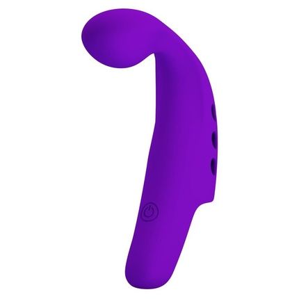 Pretty Love Gorgon Rechargeable Finger Vibrator Purple