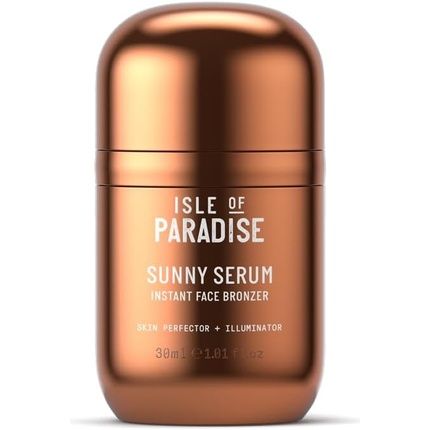Isle Of Paradise Sunny Serum Instant Face Bronzer With Niacinamide And Squalane