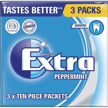 Extra Peppermint Sugarfree Chewing Gum 30 Pieces 42G