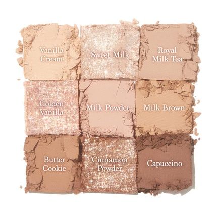 Dasique Shadow Palette #07 Milk Latte Cruelty-Free 9 Blendable Shades - Image 3