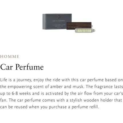 Rituals The Ritual Of Homme Car Perfume 6M Amber - Image 3