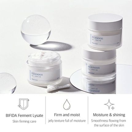 Mixsoon Bifida Cream 60Ml Firm And Moist Oil And Moisture Balance Smooth Skin Vegan Hypoallergenic