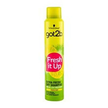 Schwarzkopf Got2B Fresh It Up Extra Fresh Dry Shampoo 200Ml Refreshing Dry Shampoo With Citrus Scent - Image 3