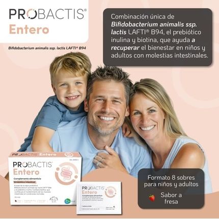 Probactis Whole Probiotic For Intestinal Wellbeing In Babies And Children - Image 3