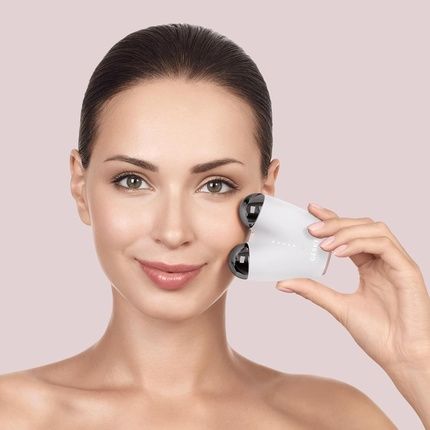 Geske Smartappguided Microcurrent Face-Lifter 6 In 1 Facial Lifting Face & Jawline Trainer Face Tightening Anti Aging Device Microcurrent Against Wrinkles Double Chin Remover Starlight - Image 3
