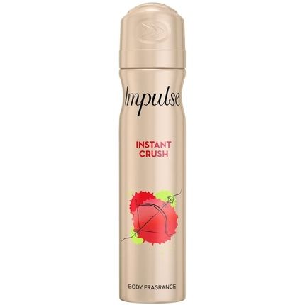 Impulse Instant Crush Body Spray Deodorant 75Ml