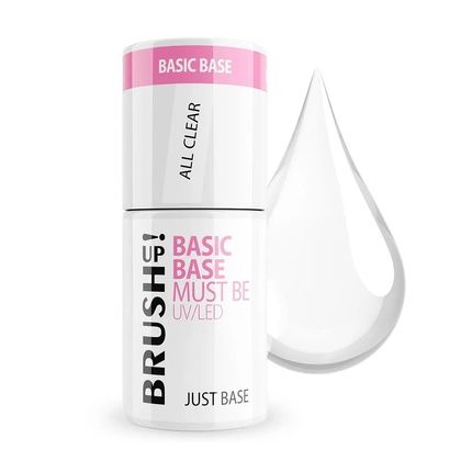 Brushup Basic Base Must Be Uvled Hybrid Nail Base Just Base 5G
