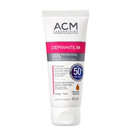 Acm Labo Depiwhite M Tinted Cream Spf50+ Tinted Protective Cream 40Ml