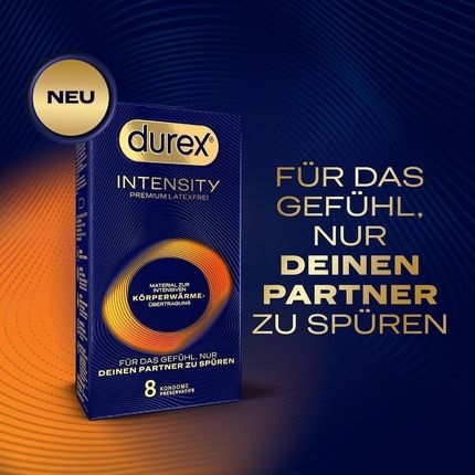 Durex Intensity Ultra Thin Condoms For Intense Body Heat Transfer