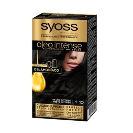 Syoss Syoss Oleo Intense Permanent Hair Color 110 Deep Black
