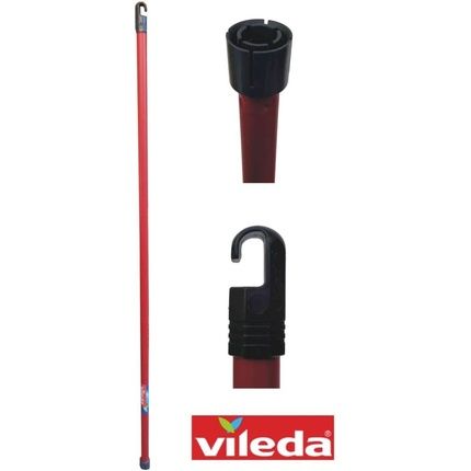 Vileda Mop Broomstick, Red, 140 Cm - Image 3