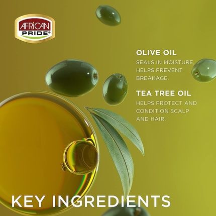 African Pride Olive Miracle Growth Sheen Spray 8Oz - Image 3