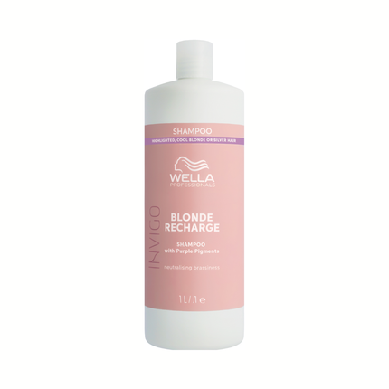 Wella Professionals Invigo New Color Recharge Blonde Shampoo 1L
