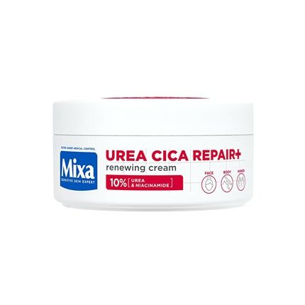 Mixa Urea Cica Repair+ Renewing Cream For Very Dry And Rough Skin - 150 Ml