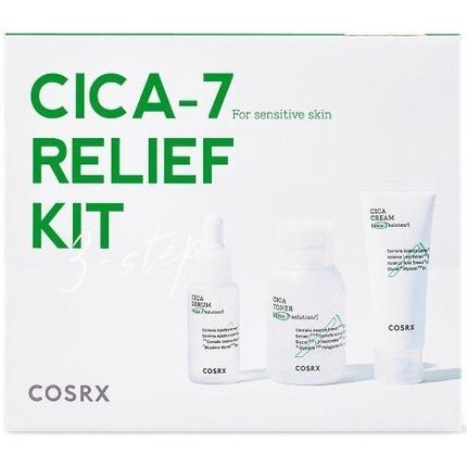 Cosrx Pure Fit Cica 7 Relief Kit - Pack Of 3