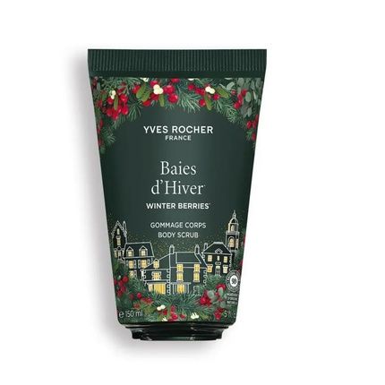 Yves Rocher Winter Berries Shower And Body Scrub Gel Limited Edition