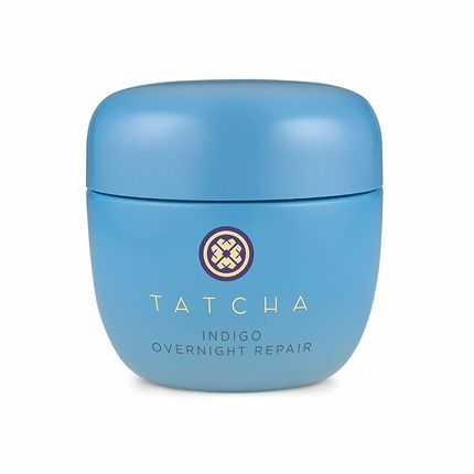 Tatcha Indigo Overnight Repair Face Cream & Serum Treatment Fragrance Free Night Cream 50 Ml 17 Oz