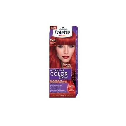 Palette Intensive Color Creme Rv6 Scarlet Red Permanent Hair Color