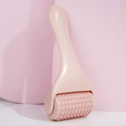 Brushworks Massaging Body Roller Pink One Size
